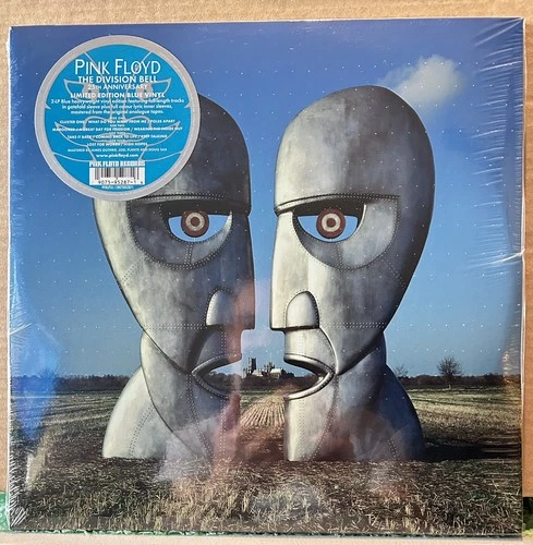 25th Anniversary 2LP Limited Edition Pink Floyd-The Division Bell-Blue vinyl