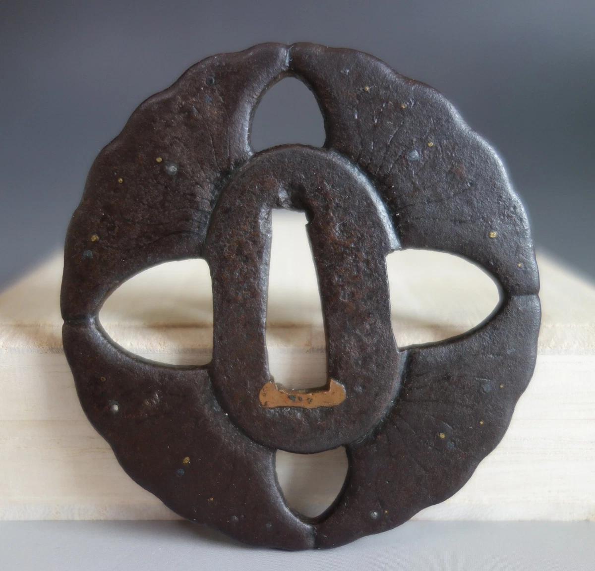 Iron 主1850-1899 年日本刀镡| eBay