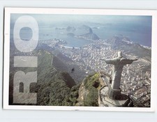 Postcard Corcovado and Sugar Loaf Rio de Janeiro Brazil