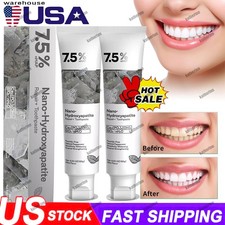 7.5 Hap Nano-Hydroxyapatite Toothpaste Remove Deep Clean For Sensitive Teeth US