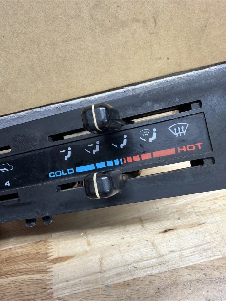 1994-1995 Nissan Hardbody Pathfinder Pickup Heater AC Temp Climate Controls OEM Foto 4 de 4