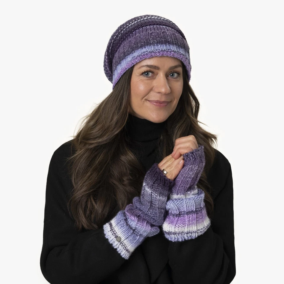 LIERYS Kalalita Stulpen Strickstulpen Damenstulpen Handschuhe - Bild 2 von 2