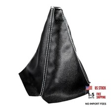 Black  White Car Shift Knob Dust Cover - Manual/Automatic Gear Shifter