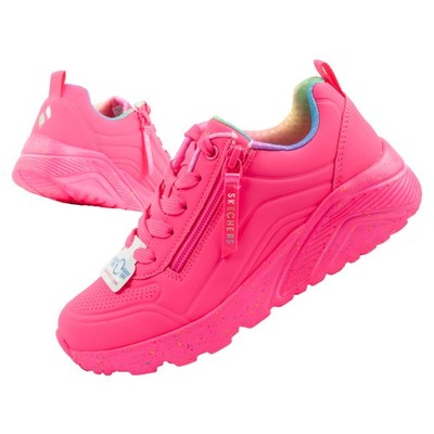 Skechers Uno Lite Kinder Sneaker Sportschuhe Turnschuhe Freizeit Alltag Pink