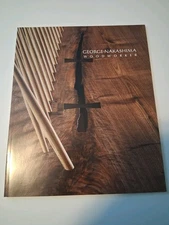  George Nakashima woodworker catalog signed by mira nakashima