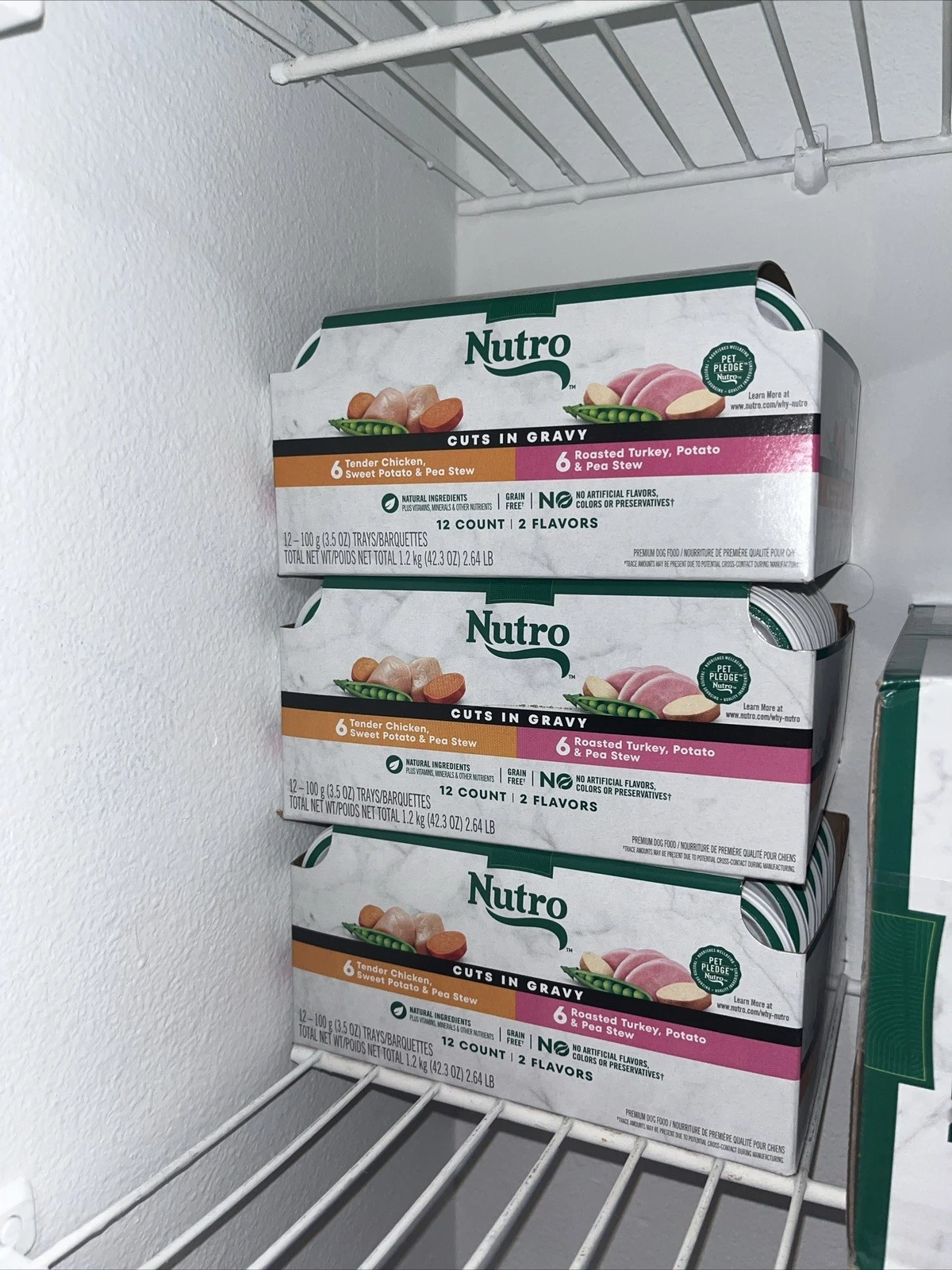 Nutro Natural Choice Cuts in Gravy Wet Dog Food Variety Pack 12 Count Grain