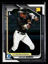 Estuar Suero 2024 Bowman Chrome Prospect 1st #BCP-63 Pirates Rookie *026