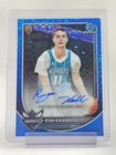 RYAN KALKBRENNER 2025-26 BOWMAN CHROME BLUE X-FRACTOR ROOKIE AUTO /150 Q2045