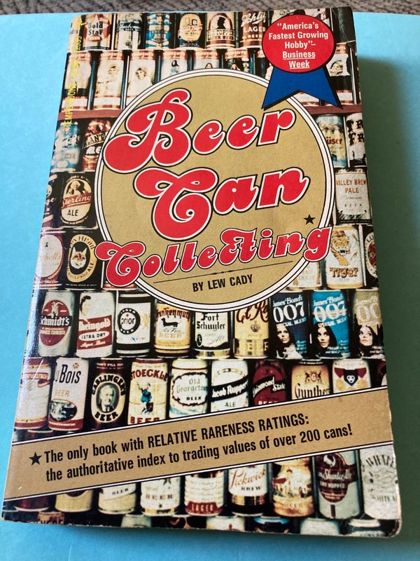 Nice 1976 "BEER CAN Collecting" Paperback by Lew Cady illustrated