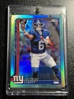 2025 Topps Chrome Football Jaxson Dart #306 /299 Teal Refractor Rookie RC