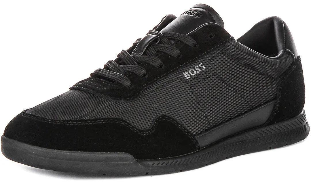 BOSS Nero Titanium SL Herren Schwarz Sneaker Alltag Outdoor 50536524-HB005 28190₽