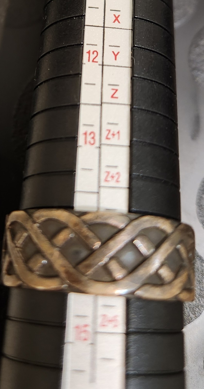 Signed 925 Sterling Silver Celtic Scroll Love Kno… - image 8