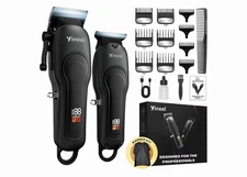 Yineel Hair Clippers for Men, Professional Cordless Clippers & Trimmer Set