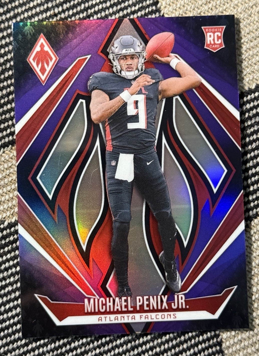 2024 Panini Phoenix - Rookies Michael Penix Jr. #229 Purple Fade (RC)