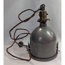 Kodak Wratten Series 0C Darkroom Safelight Vintage Gray Industrial Lamp Fair