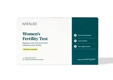 Natalist Women's Fertility Test - at-Home Test Kit by Everlywell Measures Key  