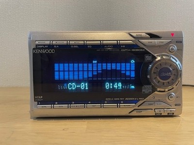 カーオーディオ KENWOOD DPX-630M Junk KENWOOD DPX-630M Car Audio 2DIN CD MD Added Bluetooth JDM DSP