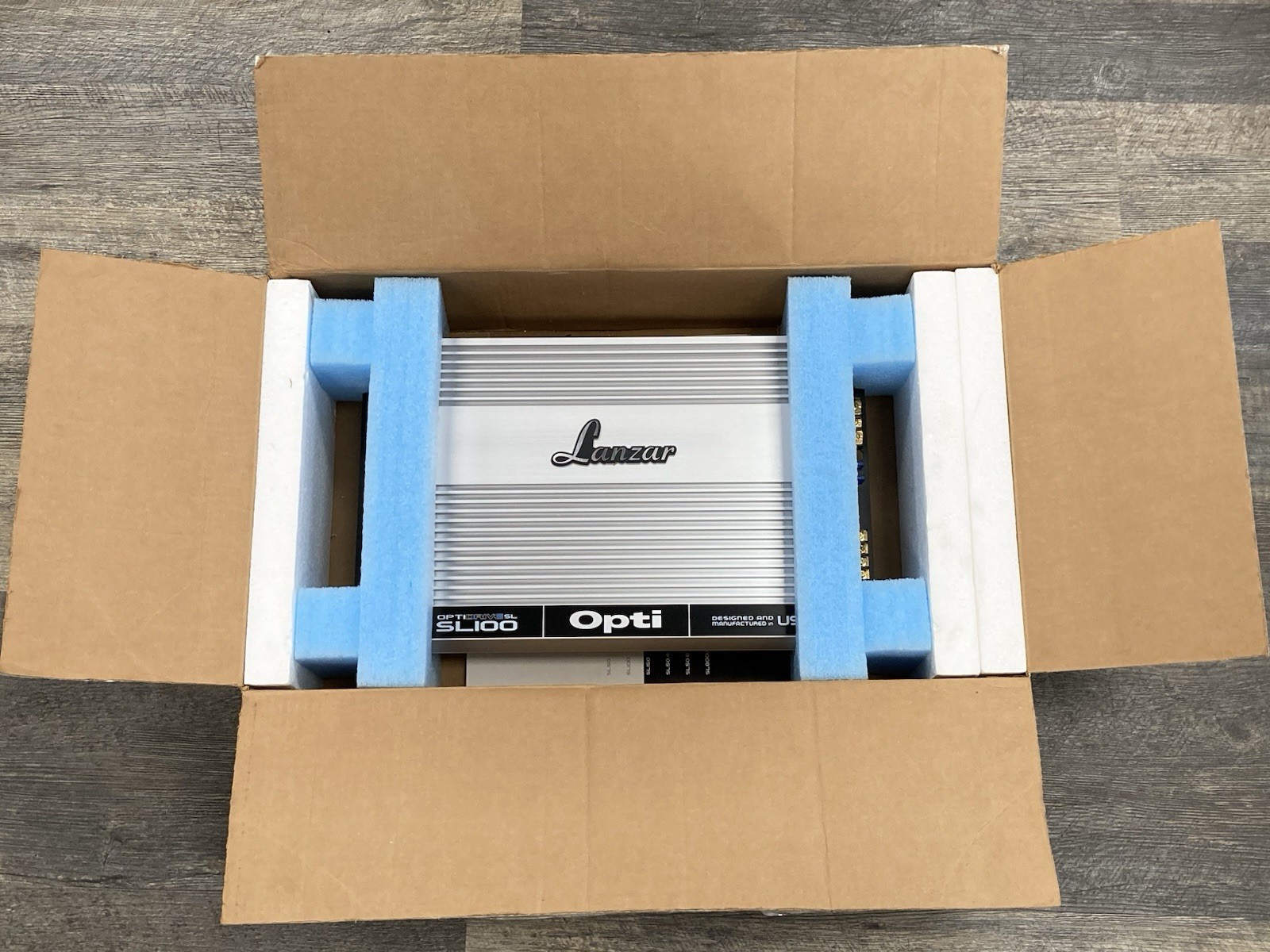 Rare* Lanzar Optidrive SL100 2 Channel 380Watts High Perform