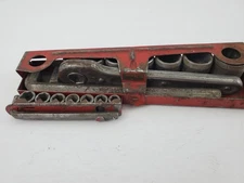 Vintage 17 Piece Indestro Socket Wrench Set SAE #1452 USA