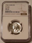 1956-D Washington Quarter — photo from another recent sale