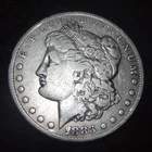 1883-CC Morgan Silver Dollar - Solid VF details from the Carson City Mint