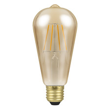 Crompton 4.5W 240V ES E27 LED ST64 Filament Antique Dimmable 2200K 4238