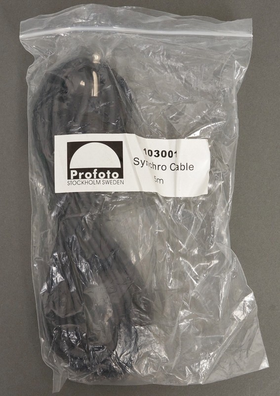 Profoto hard wire Sync Cord Synchro Cable 5m 103001