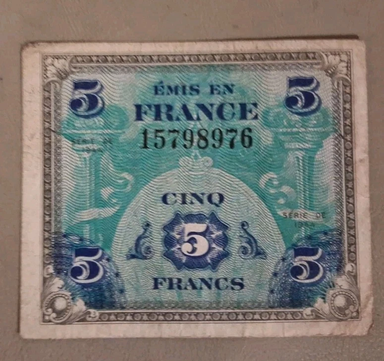 25+ Year French Paper Money 1944 for sale | Updated Oct 2026