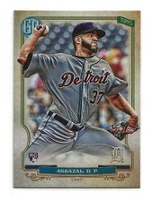 DARIO AGRAZAL 2020 Topps Gypsy Queen Base Card Detroit Tigers (#37) Rookie RC
