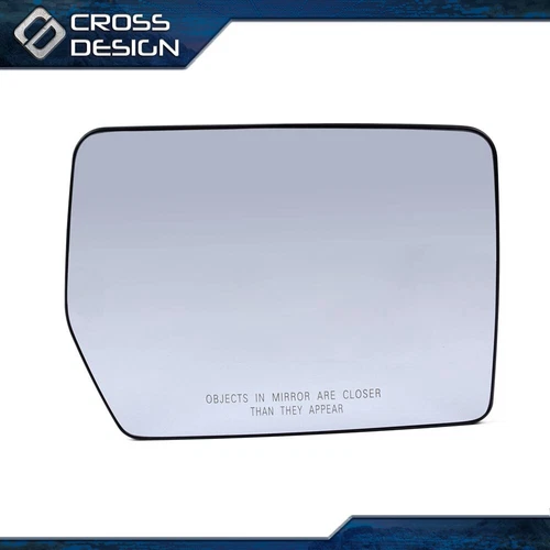 Right Passenger Side View Power Mirror Glass Fit For 11-14 Ford F150 BL3Z17K707A