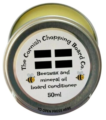 THE CORNISH CHOPPING BOARD COMPANY Chopping Board Beeswax Conditioner / Wax / Oil Treatment 50ml