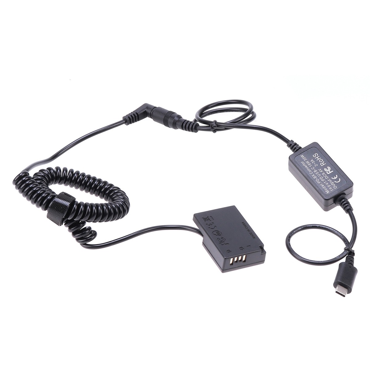 Cable Canon M50 Mark Ii M50 Battery Adapter USB-C Type-C To