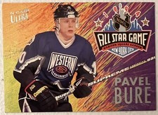 HOCKEY- 1994-95 Fleer Ultra All-Star Game Pavel Bure Vancouver Canucks #7 Of 12
