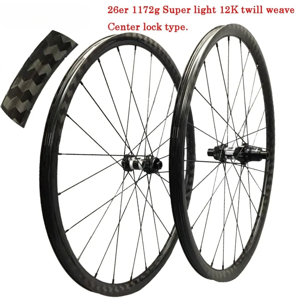 26er 27.5er 29er Mtb Bicycle Carbon Wheelset Novatec/Powerway/DT 350s/240S Hubs