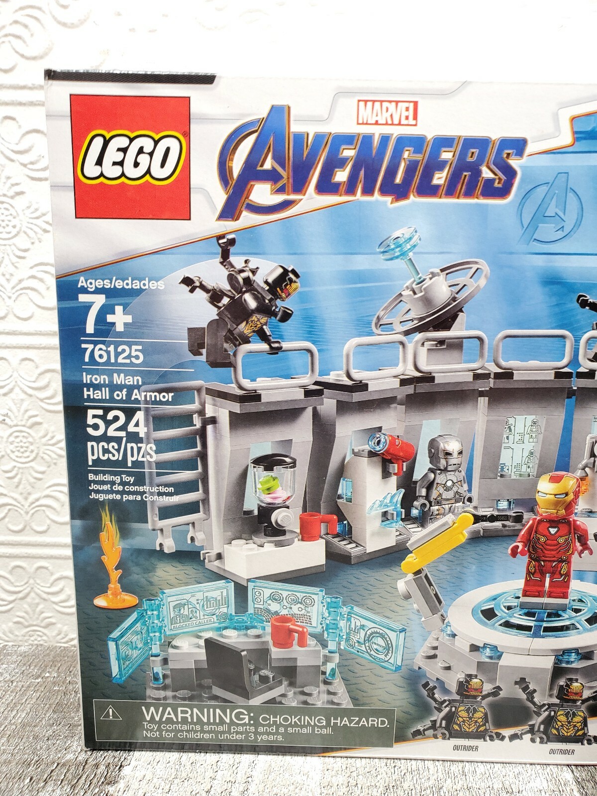 lego marvel avengers endgame iron man hall of armor