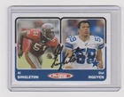 AL SINGLETON TAMPA BAY BUCCANEERS 2003 TOPPS TOTAL #384 AUTOGRAPHED CARD