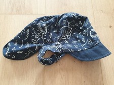 sonnenmütze kinder Blau Dinos Gr 50/51