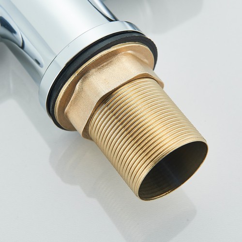 3 Way Pure Water Filter Kitchen Tap Dual Handle Swivel Sink Mixer Taps Chrome - Picture 11 of 12