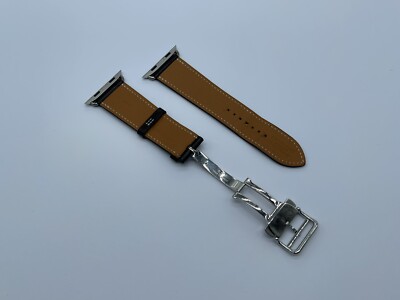 Genuine Apple Watch Hermes Ebene Single Tour Deployment Buckle