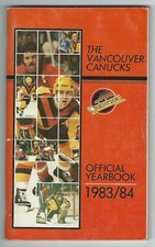 1983/84 Vancouver Canucks Media Guide