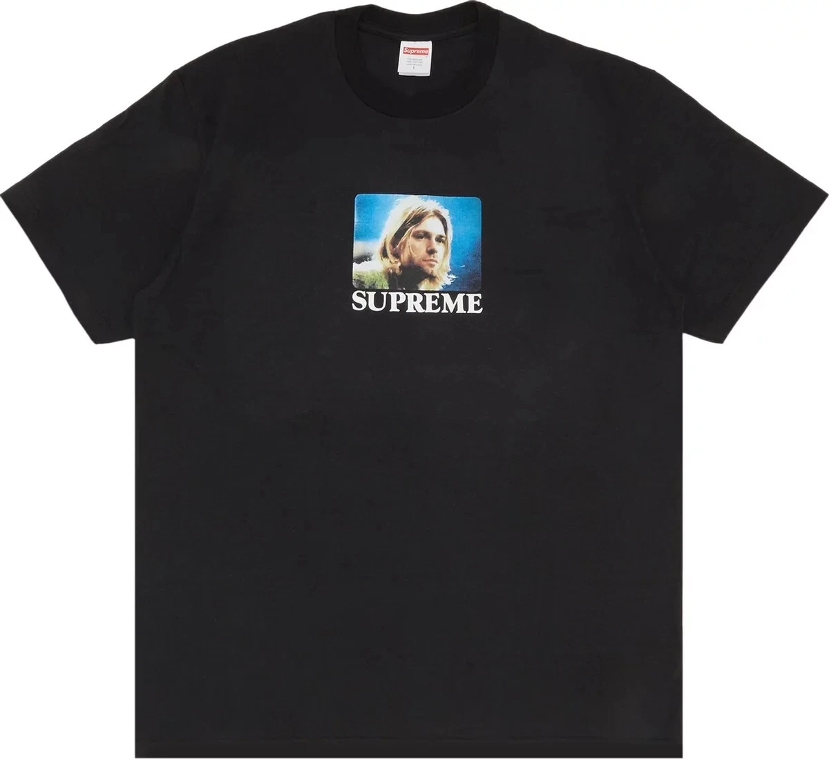 Supreme Kurt Cobain Tee, Black, Size Large (L), NEW in Bag W