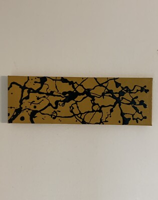 Original Oil Action Painting On Canvas