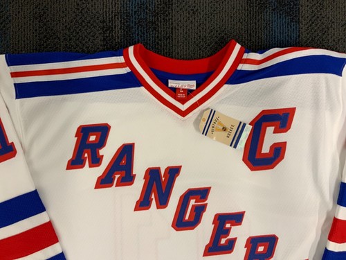 NEW MITCHELL AND NESS JERSEY NEW YORK RANGERS MARK MESSIER LARGE - Picture 2 of 3