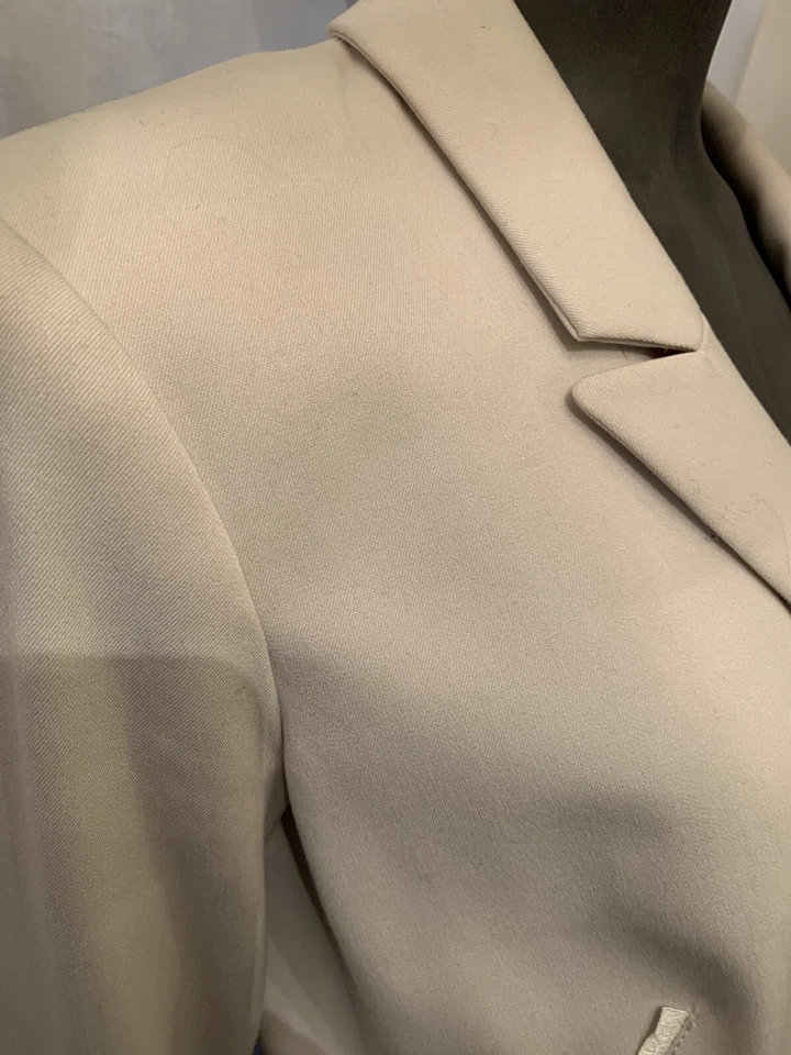 RACHEL ROY Womens Ivory Blazer Jacket  Size: 12 - Image 4 of 4