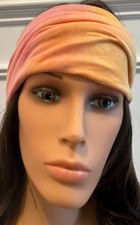 NEW FASHION SUPER SOFT ORGANIC STRETCH COTTON TIE DYE 6'' WIDTH HEADBAND