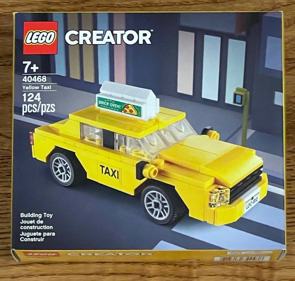 LEGO 40468 2021 Creator Yellow Taxi Car Microscale New Sealed City