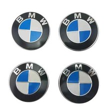 Oem Set Of 4 Bmw Wheel Rim 6850834 6857149 6861092 2.25 57mm Center Cap