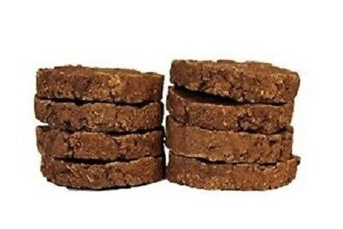Cow Dung Cake For Pooja Prosperity Gobar Upla Chana Kanda Desi Indian 10 Pcs