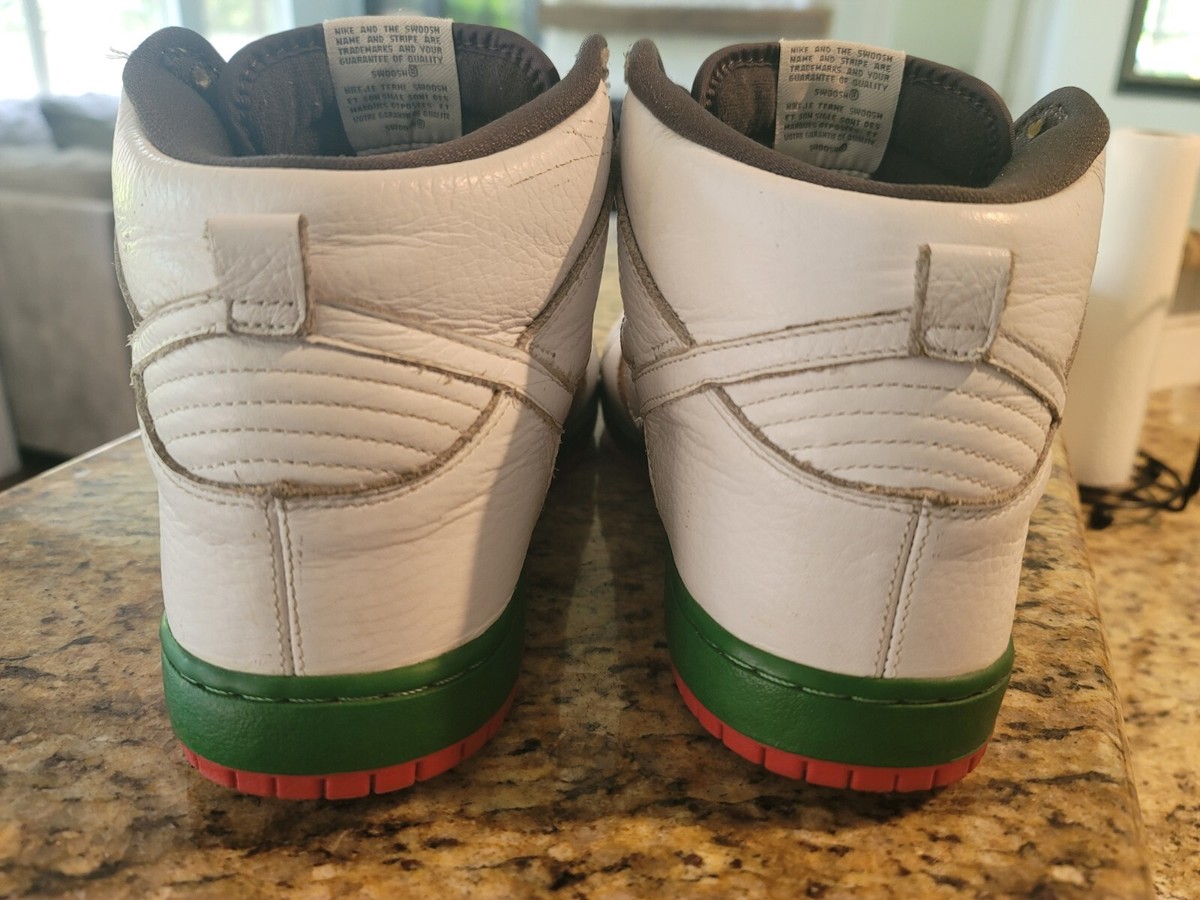 Nike SB Dunk High Pro Cali (Sz. 11) Premium Skate Pecan White