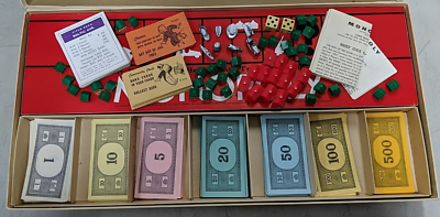 Monopoly Board Game 1961 Near Complete Vintage | eBay